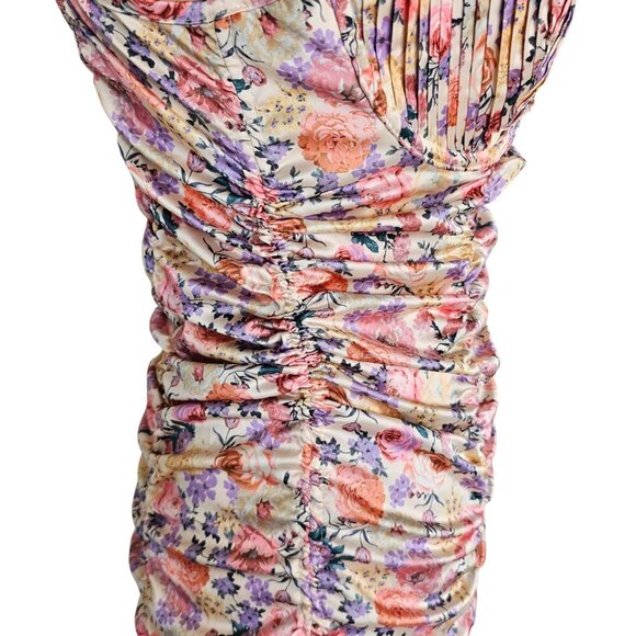 For Love & Lemons Gardenia Mini Floral Dress Sz M - Picture 6 of 12
